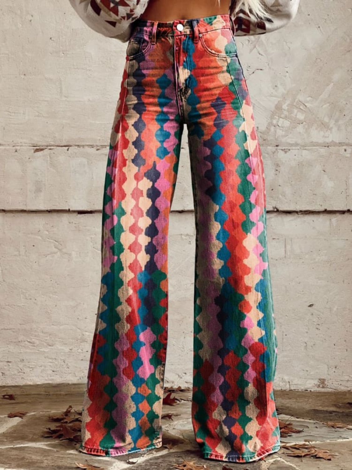 AMÉLIE | Pantalon Bohème Ample Élégant et Confortable