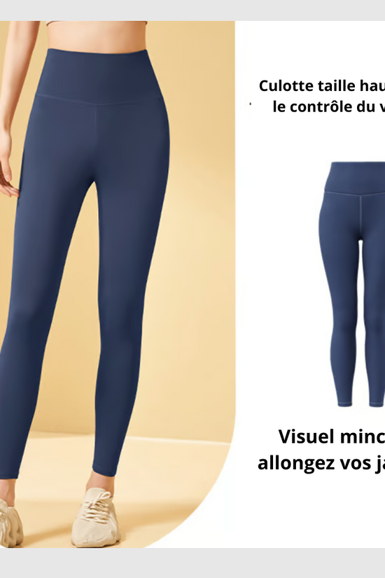 Legging d'entraînement gainant taille haute pour le contrôle du ventre