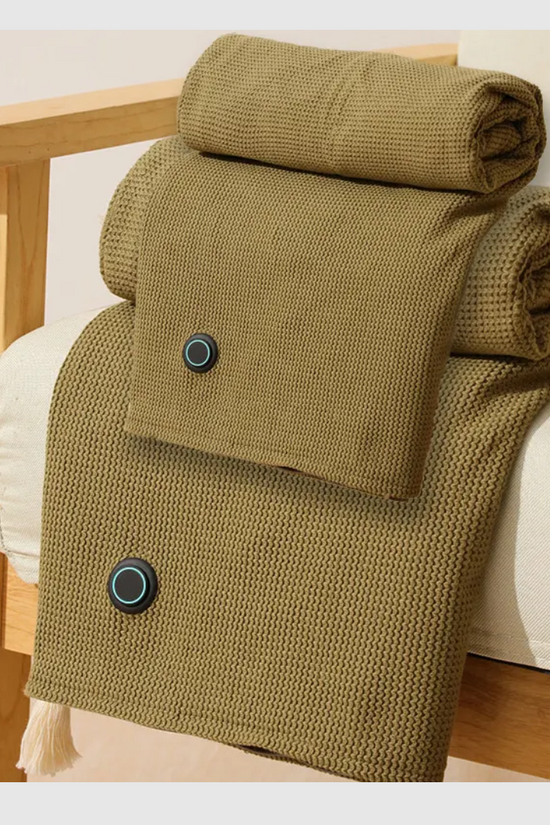 Châle chauffant portable