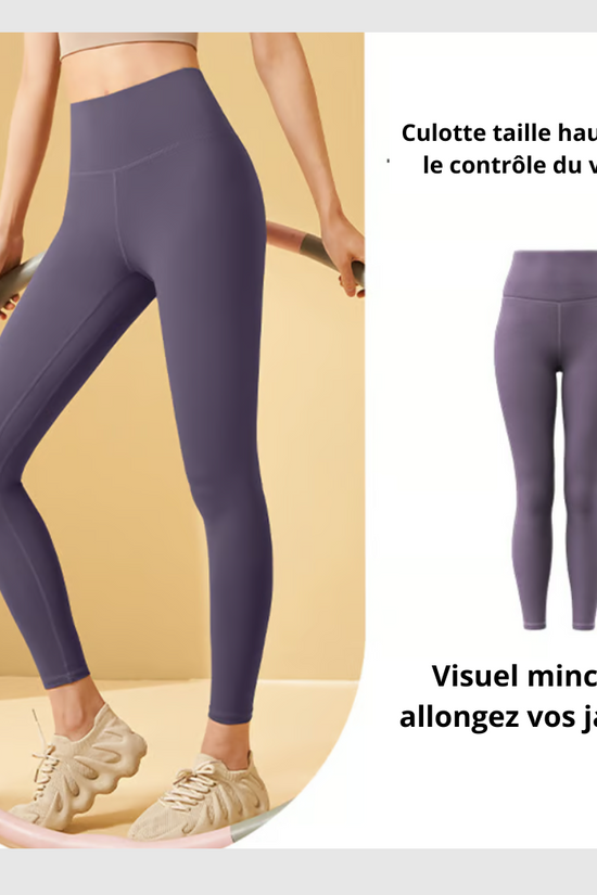 Legging d'entraînement gainant taille haute pour le contrôle du ventre