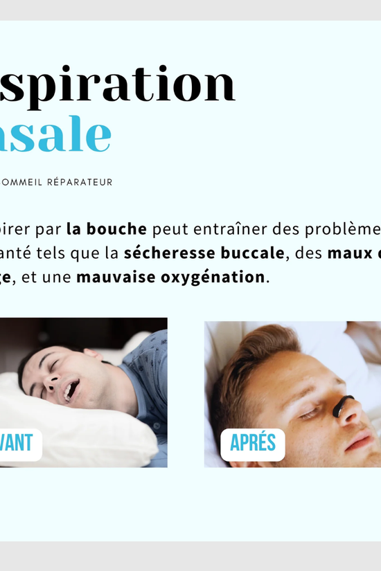 AirMag™ - Bandelettes Nasales Magnétiques - Respirez Mieux et Facilement