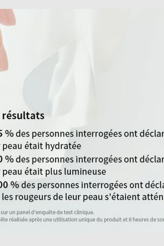 LuminaGlow™-Masque Visage Bio-Collagène