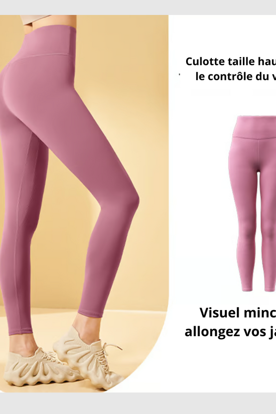 Legging d'entraînement gainant taille haute pour le contrôle du ventre