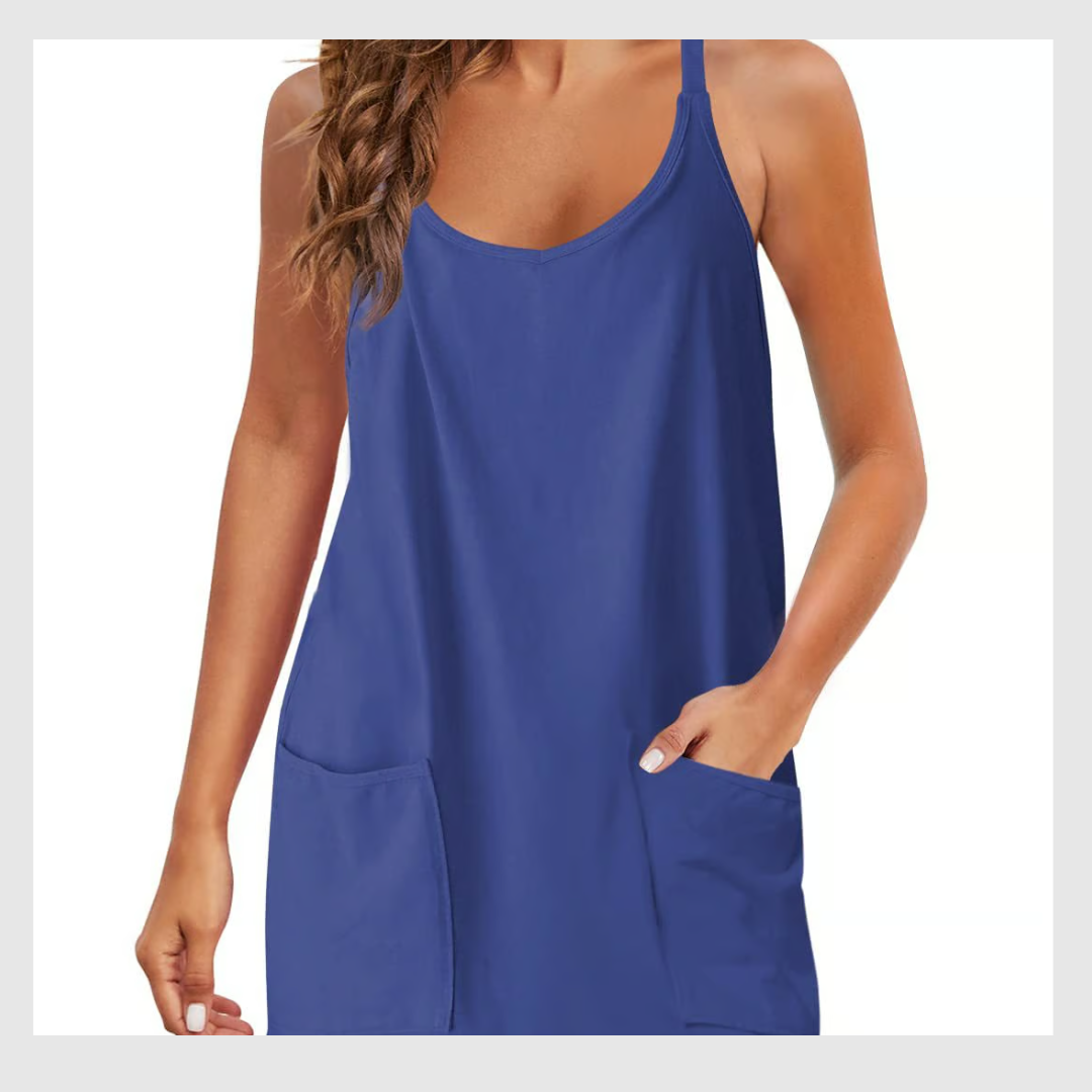 NOT Mini-robe ample avec brassière intégrée et shorts