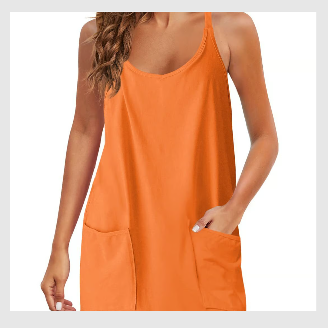 NOT Mini-robe ample avec brassière intégrée et shorts