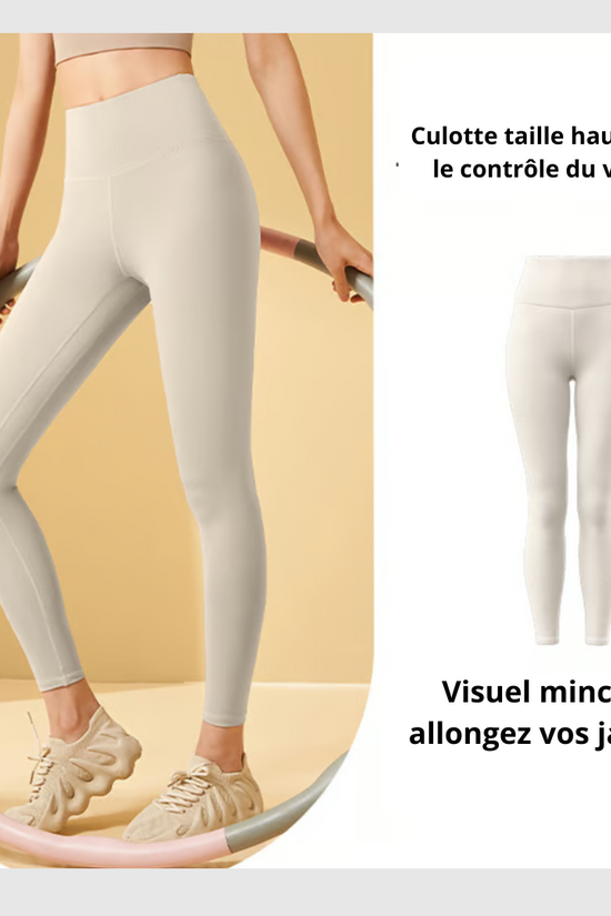 Legging d'entraînement gainant taille haute pour le contrôle du ventre