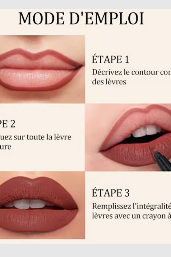 💄Rouge à lèvres liquide longue durée