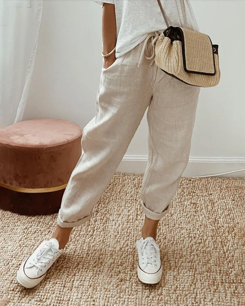 CAMILLE | Pantalon Décontracté et Élégant pour Toutes les Occasions