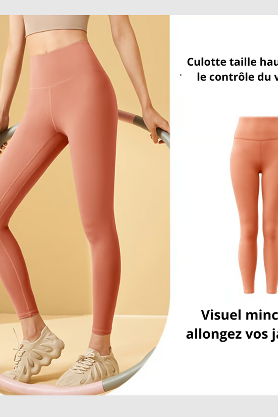 Legging d'entraînement gainant taille haute pour le contrôle du ventre