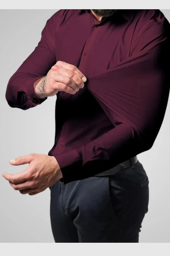 Chemise  Infroissable et élastique