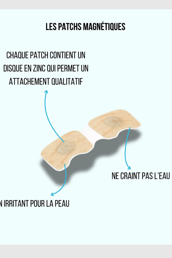 AirMag™ - Bandelettes Nasales Magnétiques - Respirez Mieux et Facilement