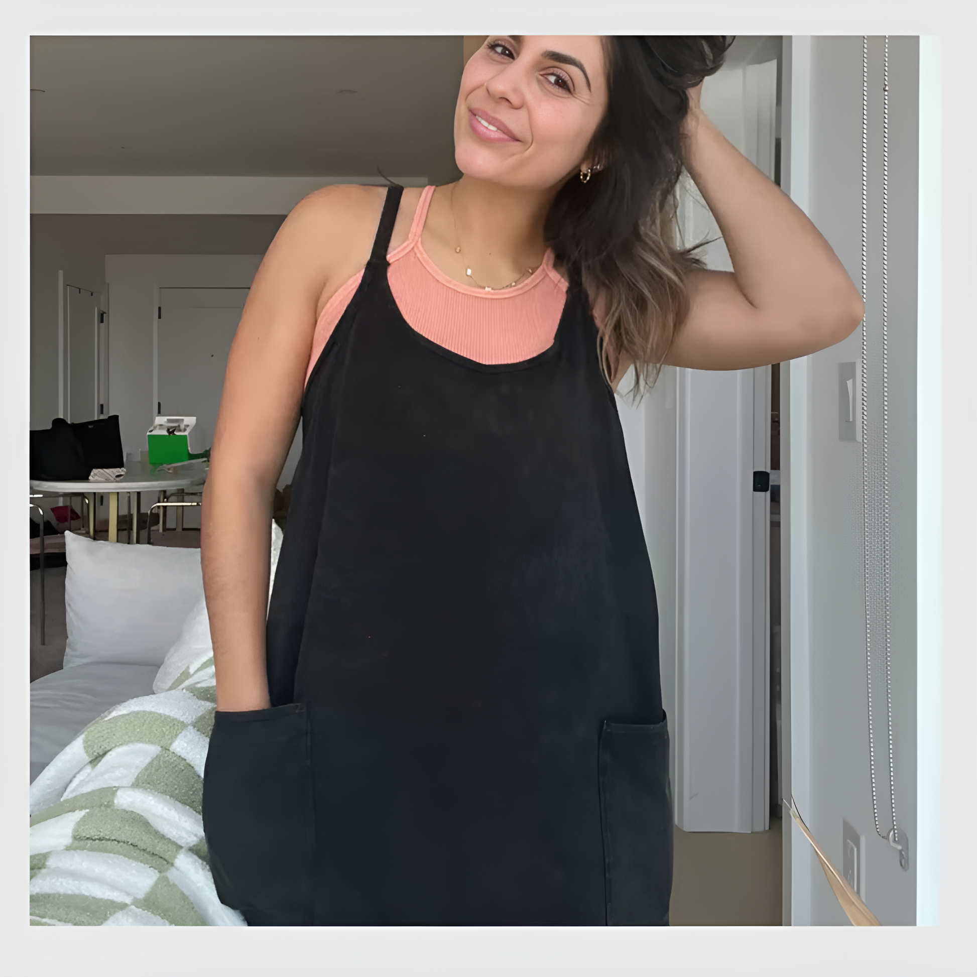 NOT Mini-robe ample avec brassière intégrée et shorts