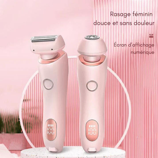 SkinGlow™ Pro - Nano-rasoir : Pour un rasage doux et soyeux en quelques secondes