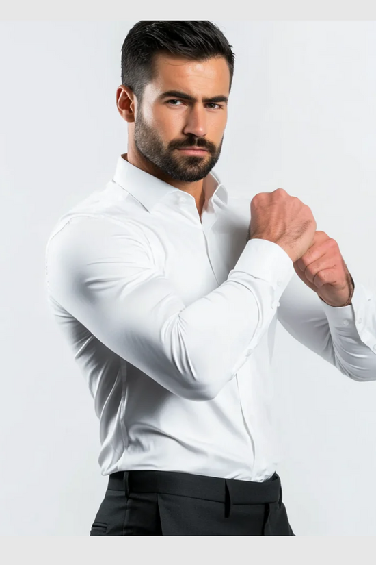 Chemise  Infroissable et élastique