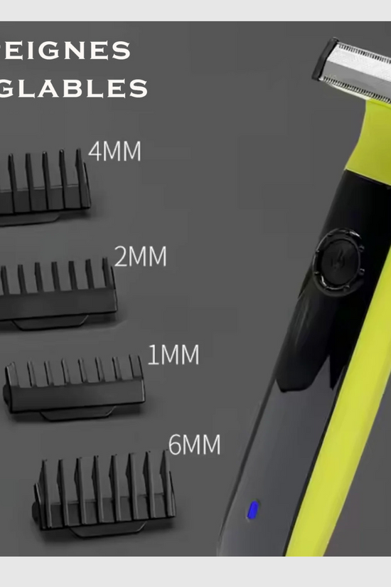 BladeMaster™ - Tondeuse Électrique 3-en-1 - Précision et Polyvalence