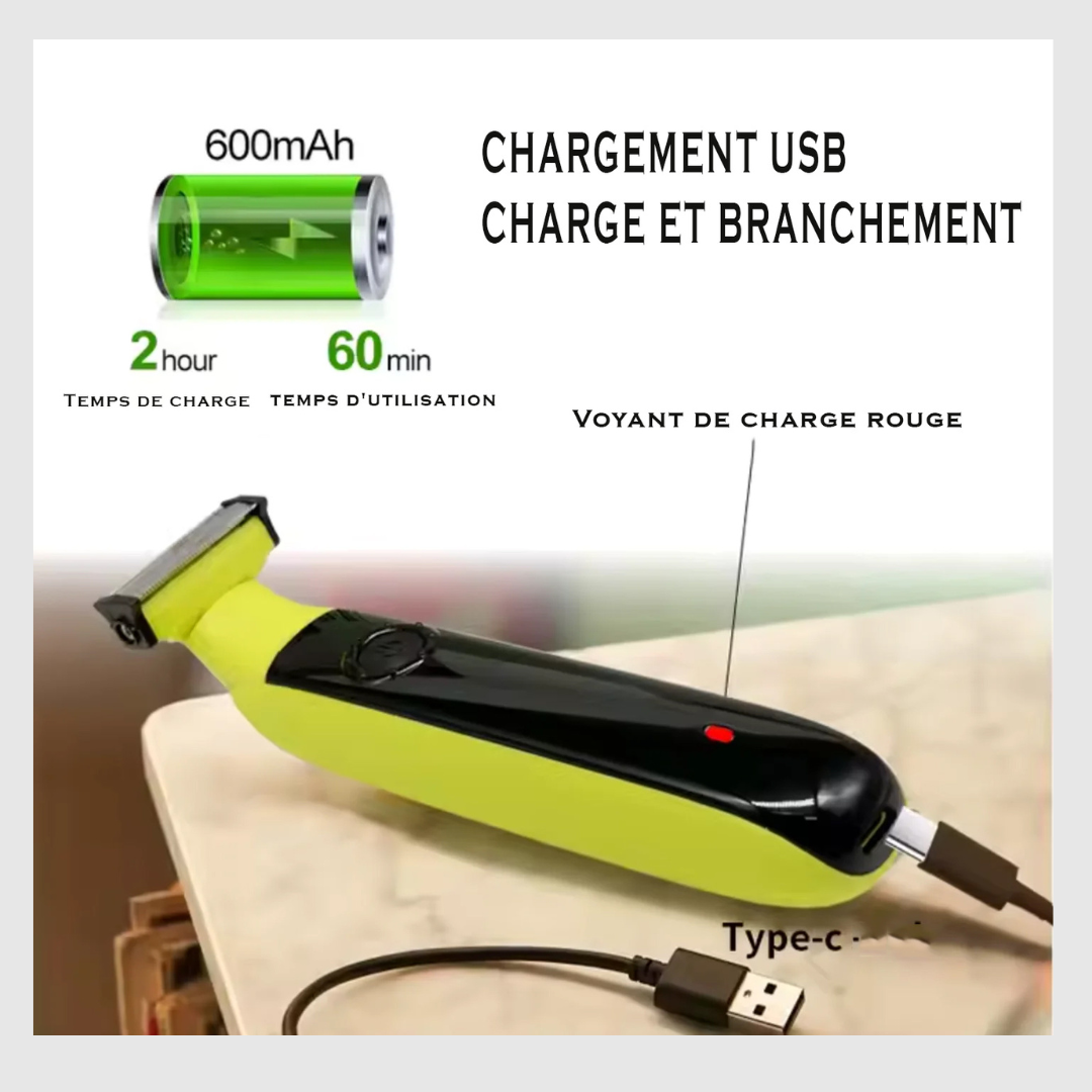 BladeMaster™ - Tondeuse Électrique 3-en-1 - Précision et Polyvalence