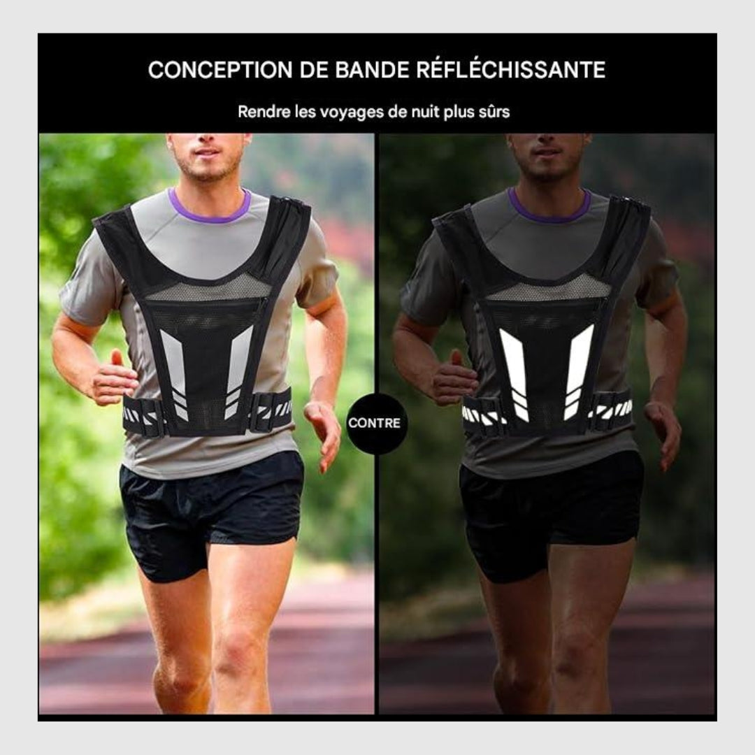 Gilet De Course Ultraleger Reflechissant
