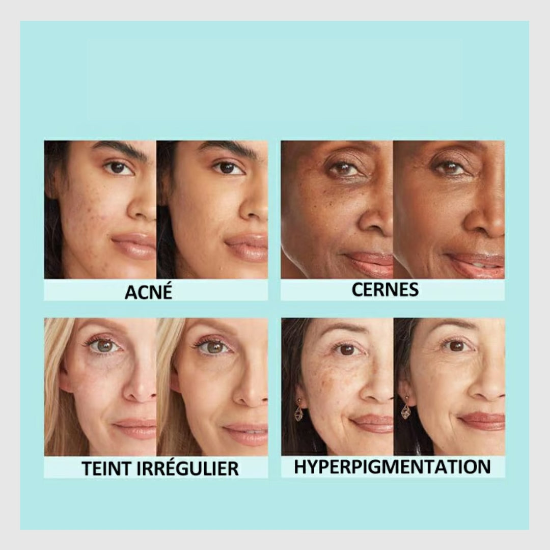 Crème Suprême – Hydratant, anti-cernes et couvrance tout-en-un Fini soyeux et imperméable