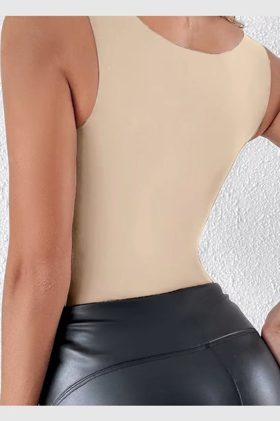 Débardeur shaper en U avec soutien-gorge intégré