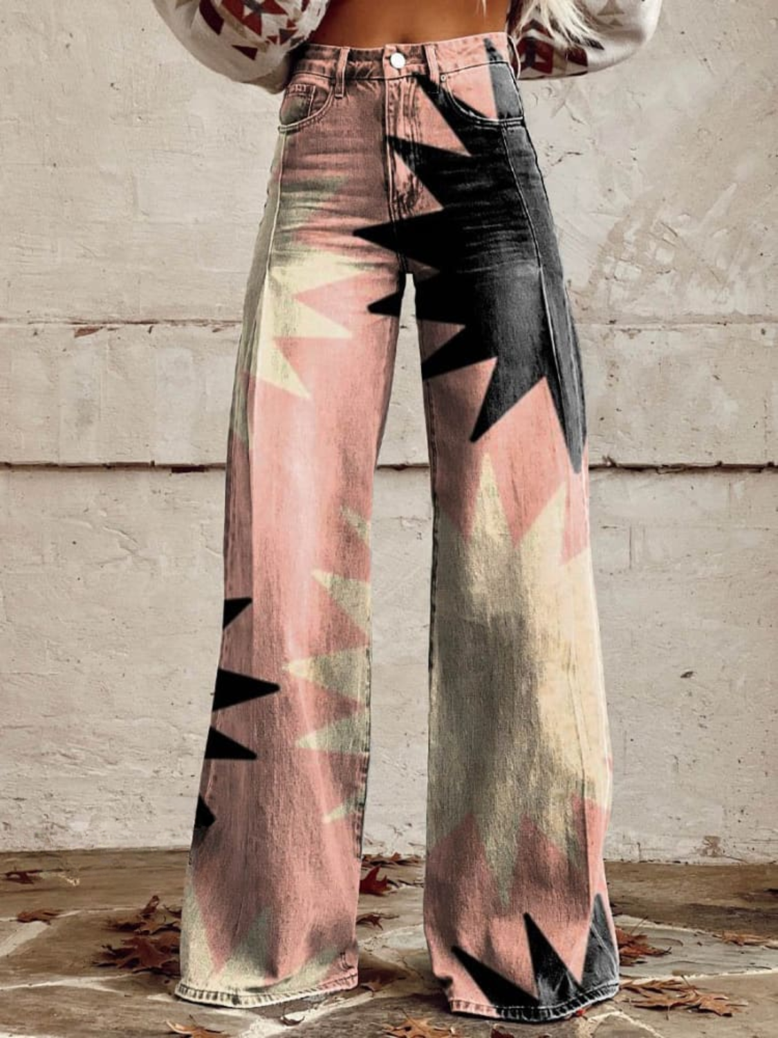 ÉLODIE | Pantalon Boho Vintage Élégant et Confortable