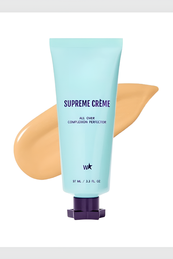 Crème Suprême – Hydratant, anti-cernes et couvrance tout-en-un Fini soyeux et imperméable