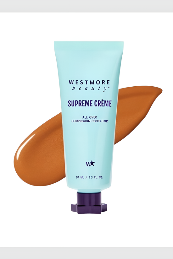 Crème Suprême – Hydratant, anti-cernes et couvrance tout-en-un Fini soyeux et imperméable