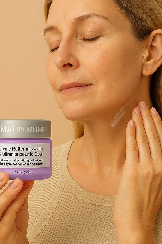 Luméa™ – Crème Raffermissante Délicate pour le Cou & Décolleté