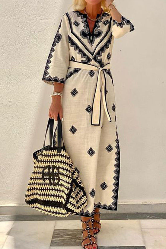 ELENA | Robe Élégante Intemporelle et Confortable
