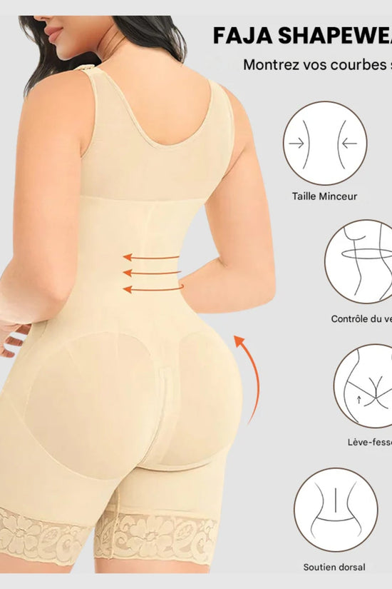 YanaSculpt™ – Sous-vêtement gainant à double compression avec soutien-gorge