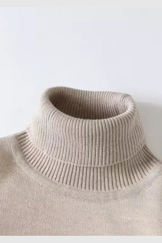 Pull col roulé d'hiver pour homme