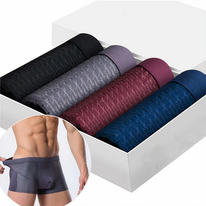 Boxers en Fibre de Bambou - Confort Absolu et Respiration