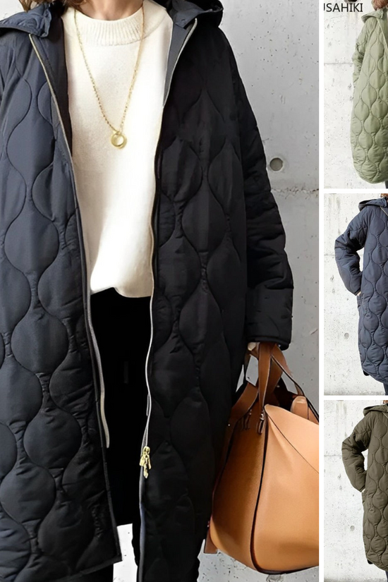 PRISCILLA™ | PARKA AVEC CAPUCHE ET DÉTAILS SOIGNÉS