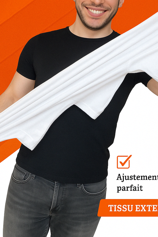 MorphoFit – T-shirt gainant pour une silhouette sculptée et une posture redressée