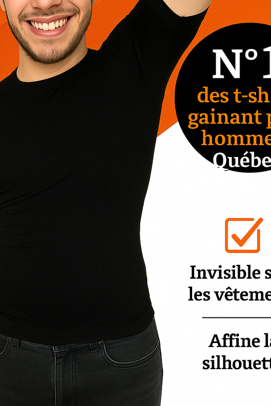MorphoFit – T-shirt gainant pour une silhouette sculptée et une posture redressée