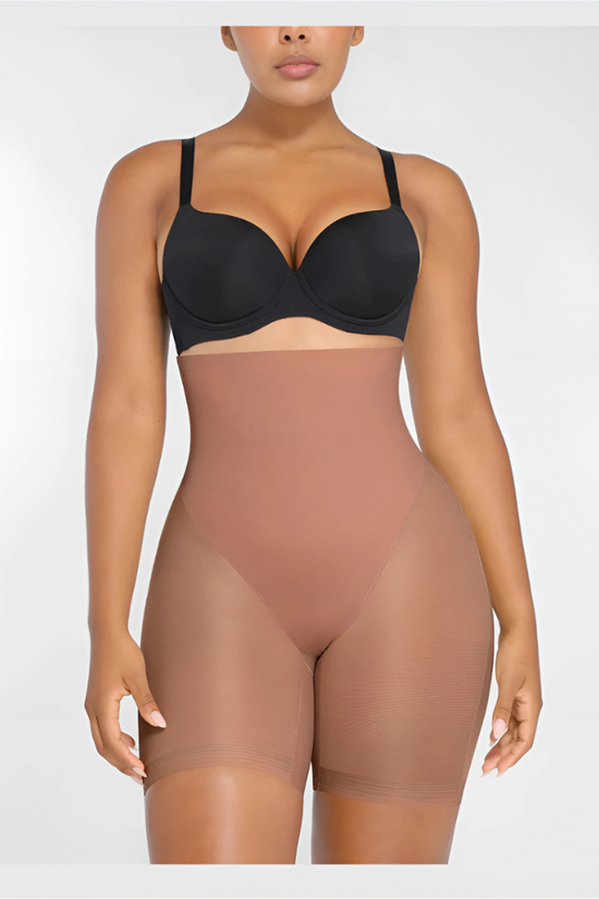 CurveLift™ - Short Lissant en Maille avec Rehaussement des Fesses