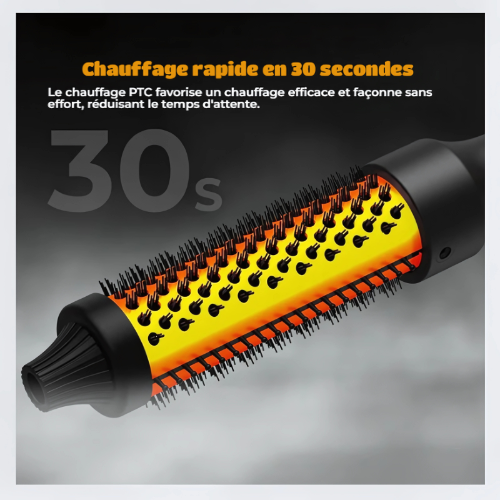 Curluxe™ - Brosse thermique 3 en 1 pour fer à friser 32 mm