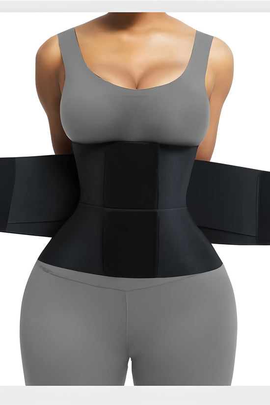 Ceinture abdominale gainante pour la taille et le ventre avec triple enveloppe pour femme