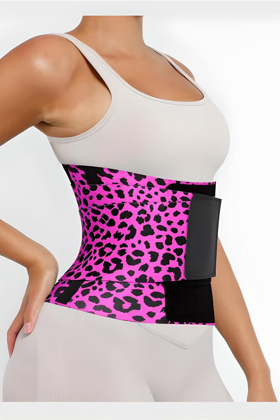 Ceinture abdominale gainante pour la taille et le ventre avec triple enveloppe pour femme