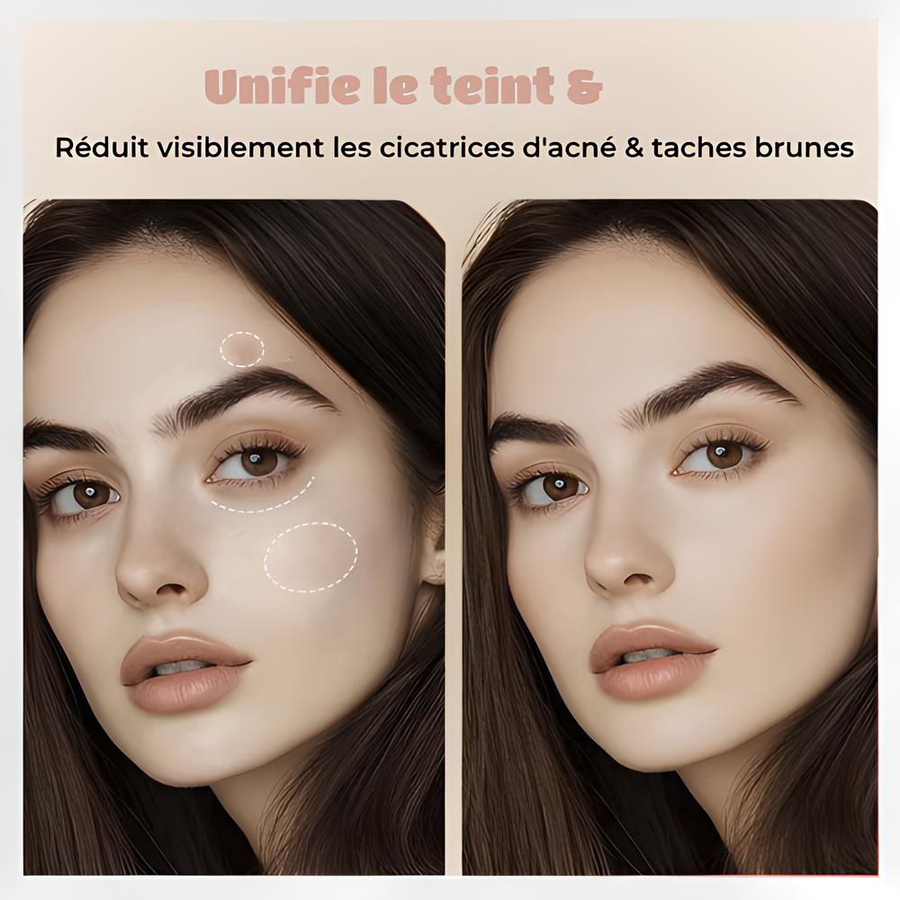 Baume Teinté Effet Peau Veloutée - Sérum Hydratant et Réparateur