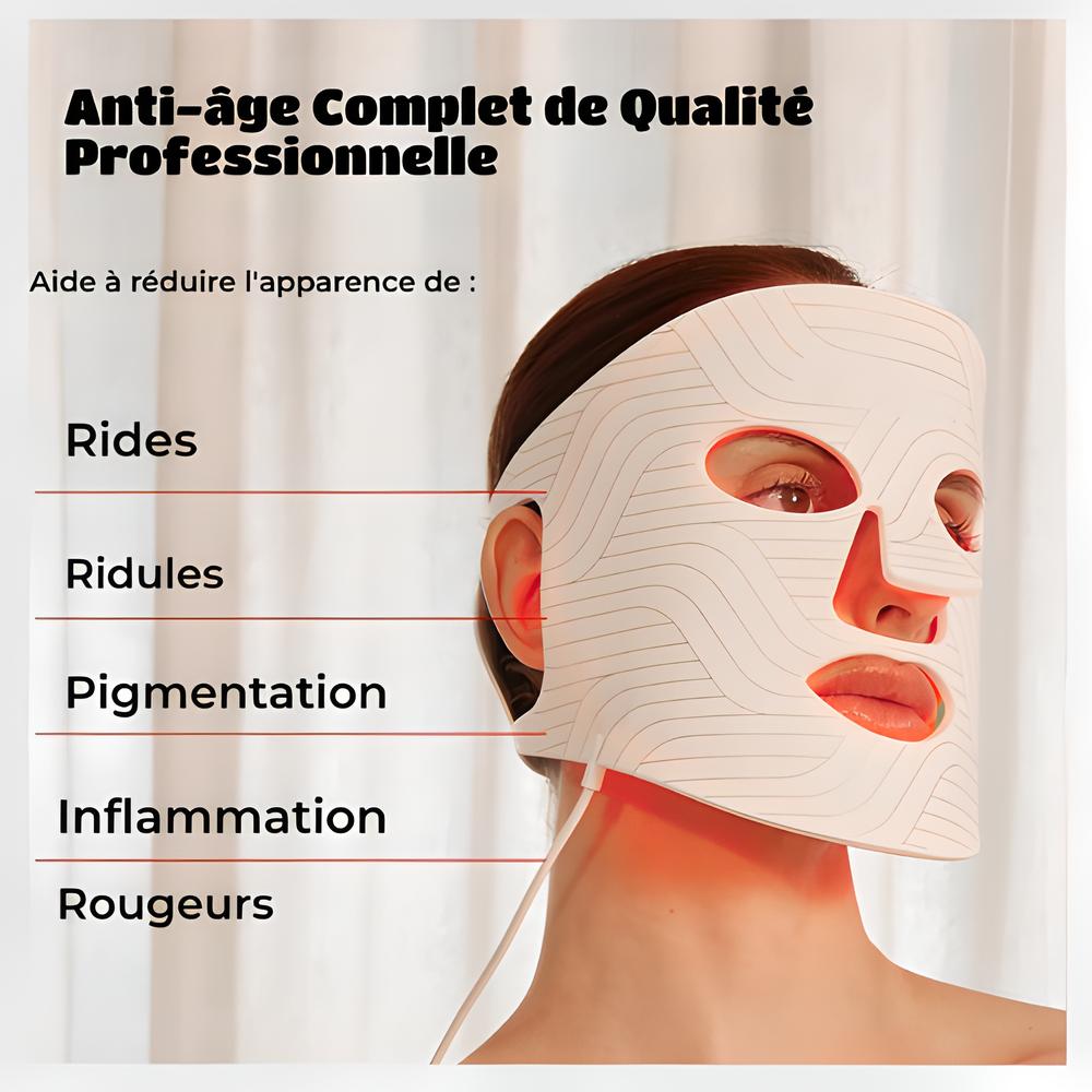 Masque de luminothérapie laser et LED