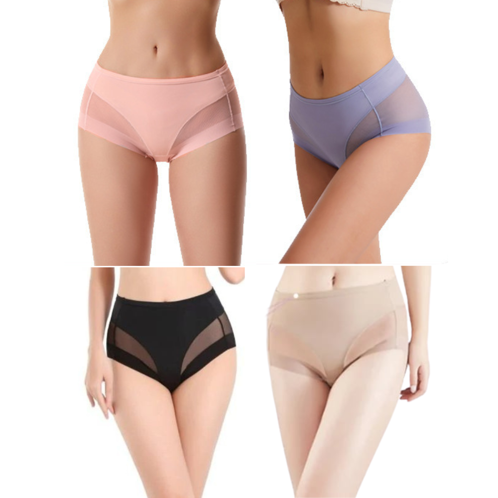 Pack de 4 culottes moulantes