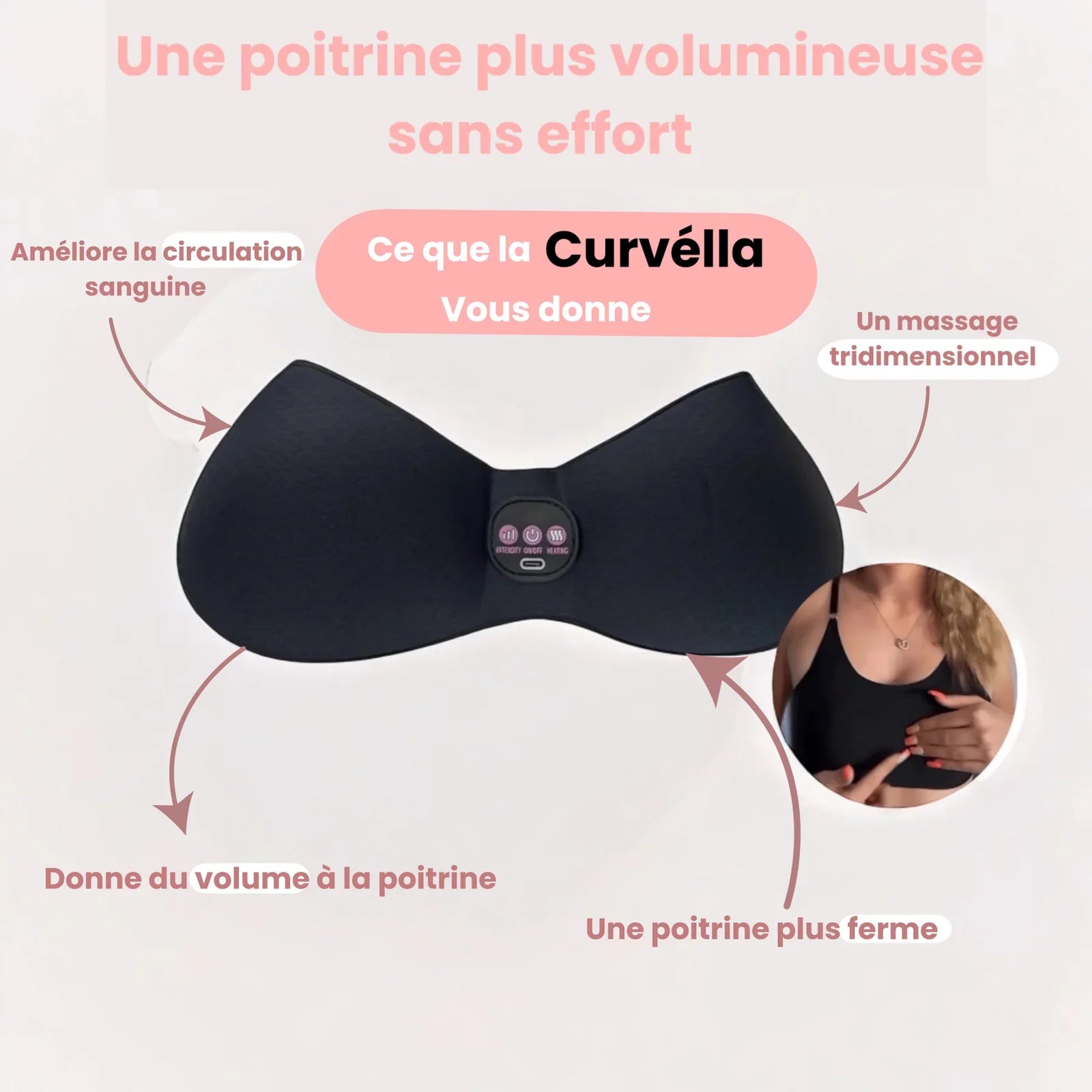 Brassière Massante Sculptéa™ - Confort et Ajustement Parfait