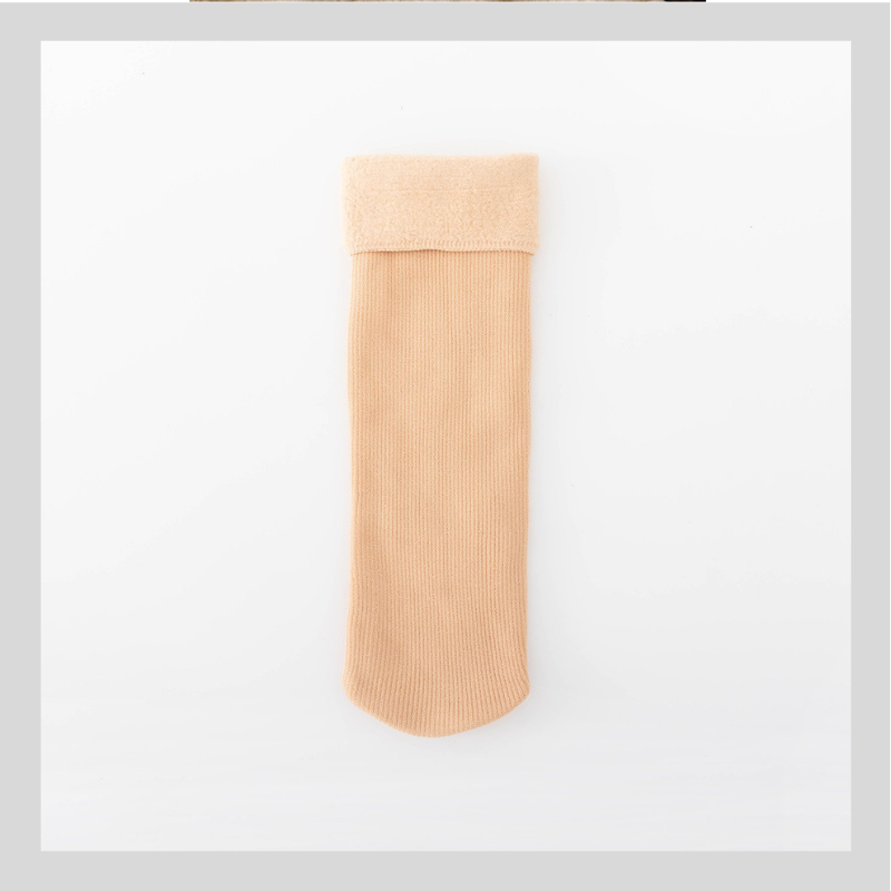 Chaussettes d'Hiver Épaisses en Velours Doux