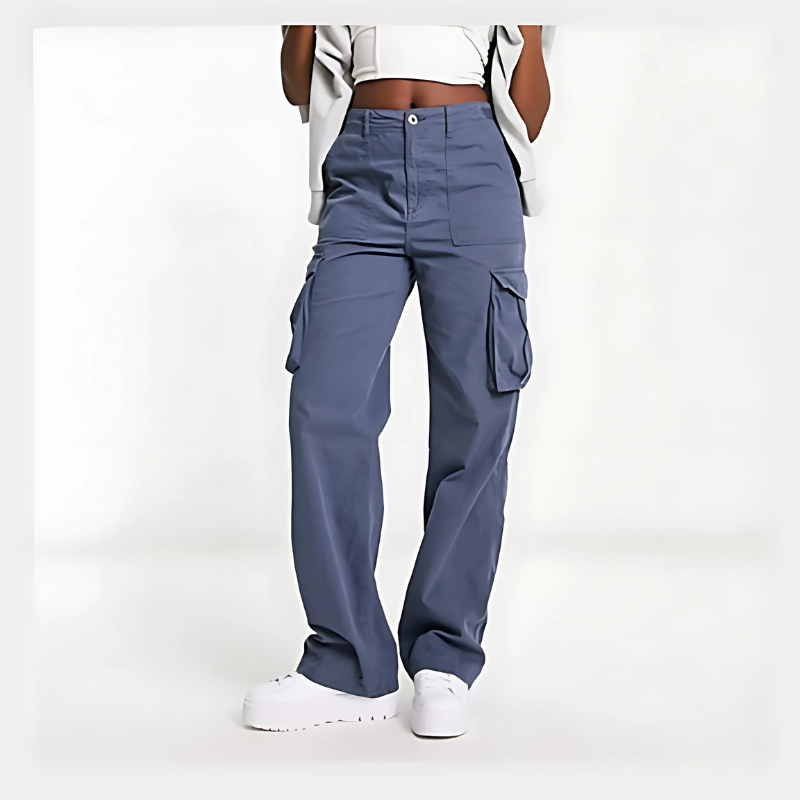 Pantalon cargo coupe droite ajustable QuebecPanier™