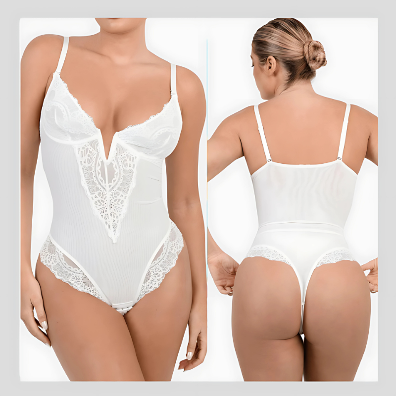 DivineCurve™ - Body Gainant en Dentelle