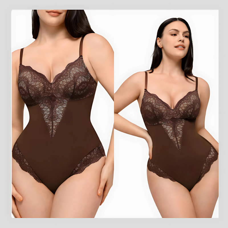 DivineCurve™ - Body Gainant en Dentelle