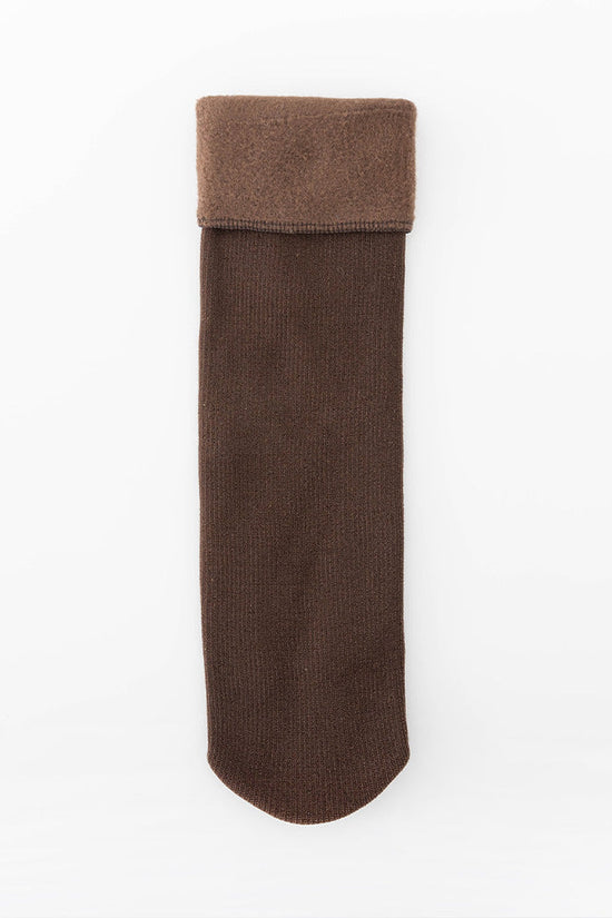 Chaussettes d'Hiver Épaisses en Velours Doux
