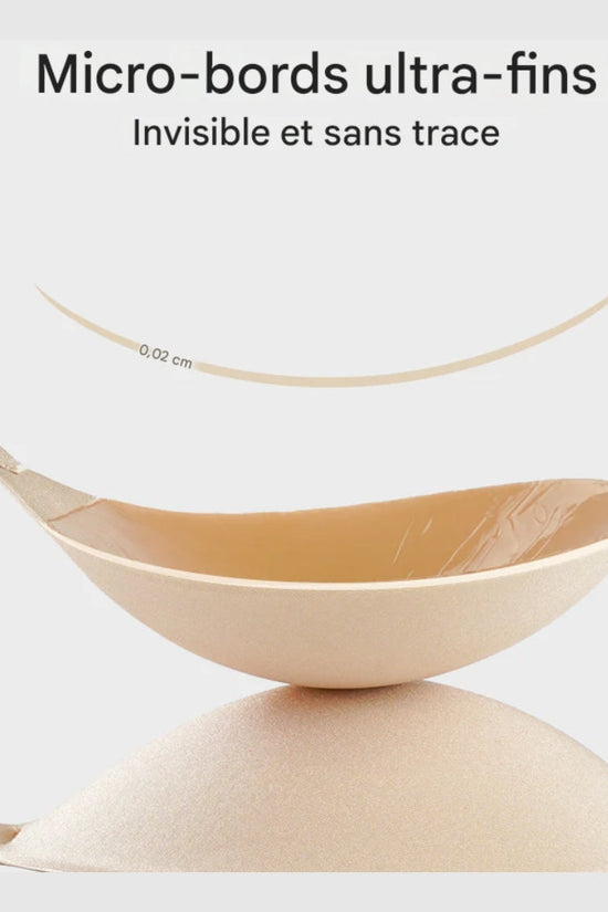 VelvaLift™-Soutien-gorge push-up invisible adhésif à fermeture frontale