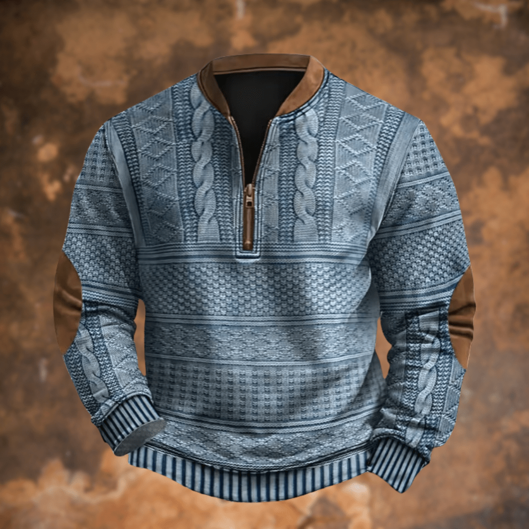 Alex | Pull zippé décontracté et élégant