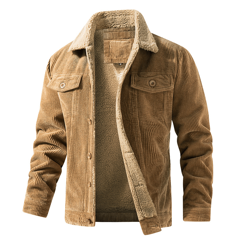 ALPINE | Veste en Velours Côtelé Élégante et Intemporelle